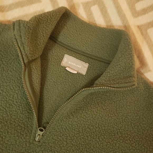 Everlane ReNew Fleece Half-Zip - Picture 3 of 4